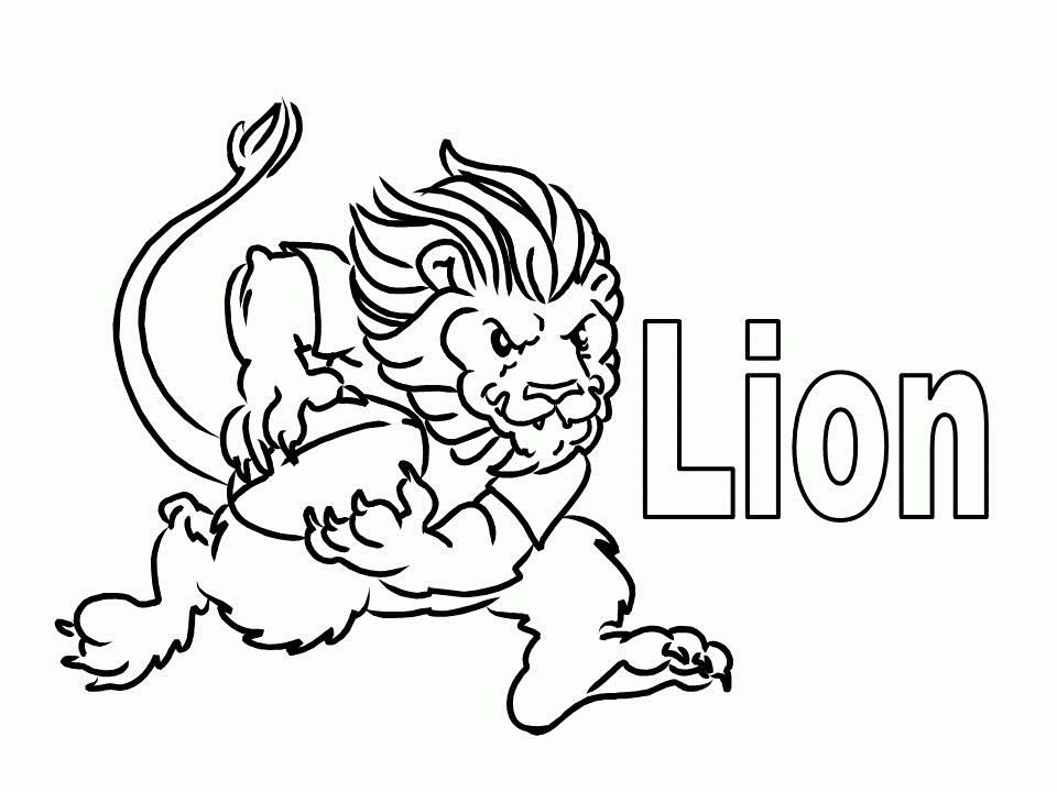 realistic lion coloring pages : Printable Coloring Sheet ~ Anbu 