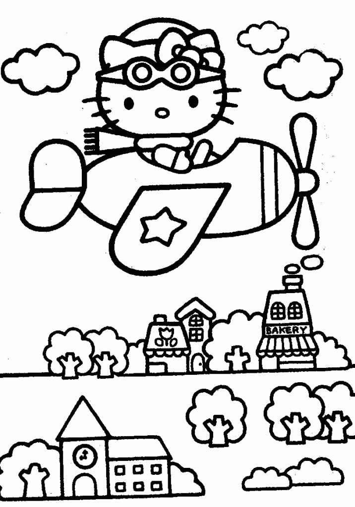 Hello-Kitty-Coloring-Pages-Online | COLORING WS