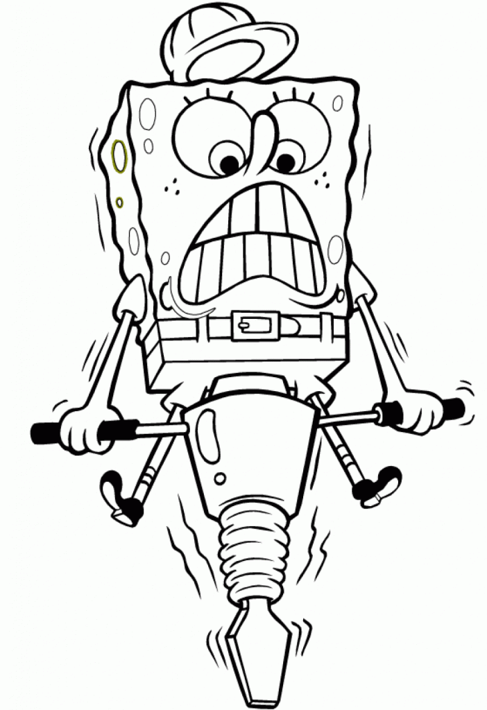 Happy Halloween Coloring Pages Spongebob | Free Pictures Wallpapers
