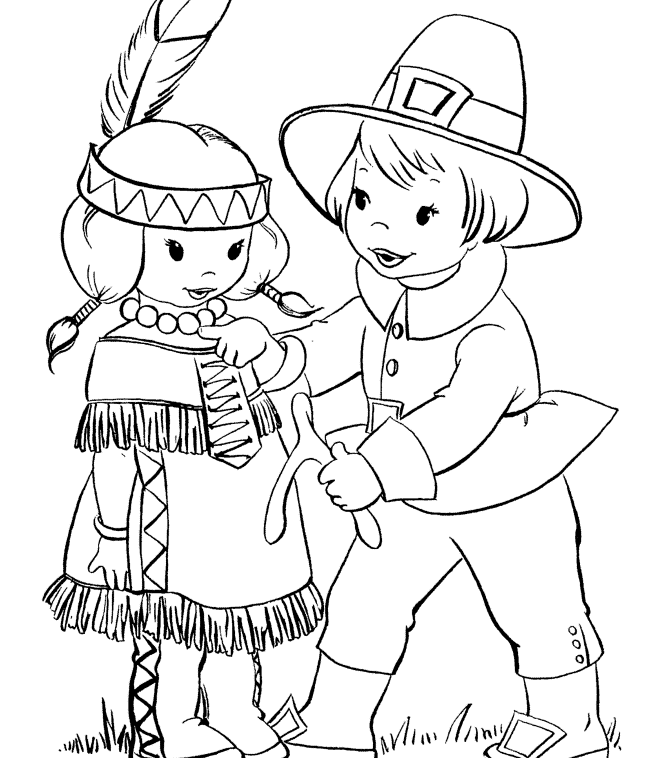 Thanksgiving Has Been Awarded The Coloring Page |Thanksgiving 
