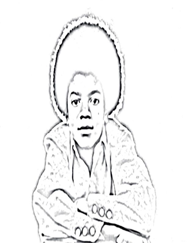 micheal jackson Colouring Pages (page 3)