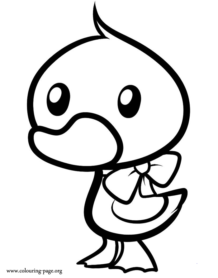 Printable Duck Coloring Pages - Coloring Home
