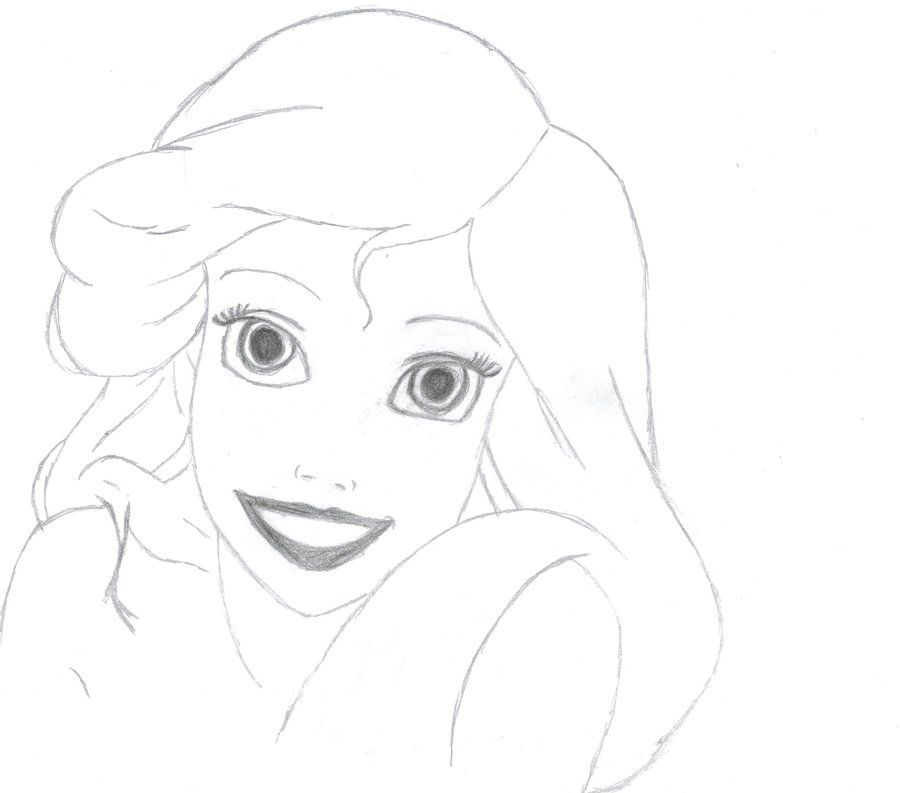 The Little Mermaid Ariel Drawing Images & Pictures - Becuo