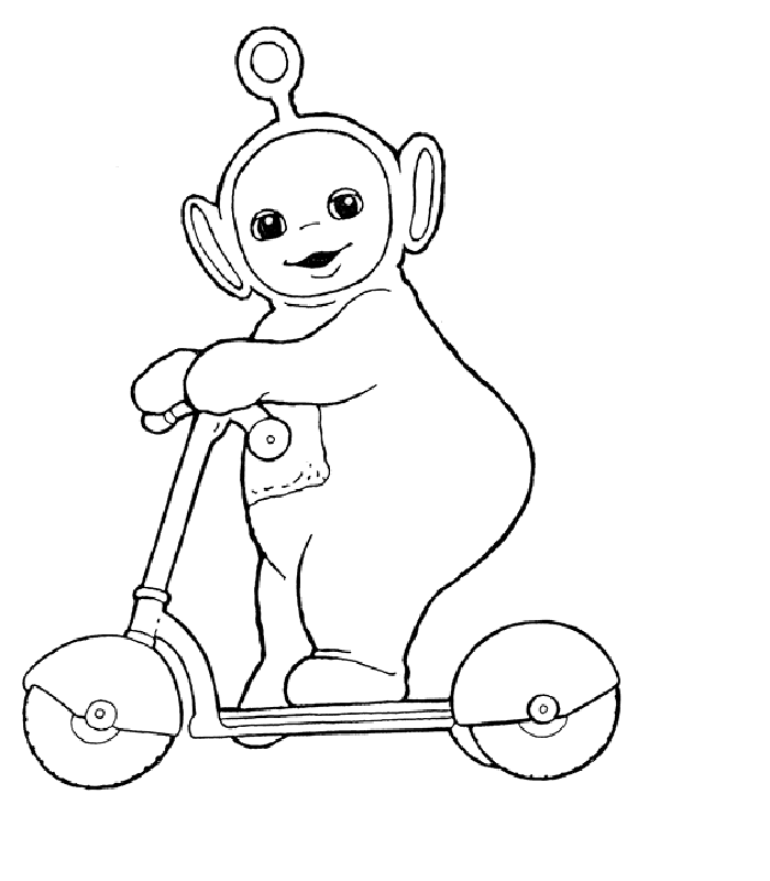 teletubbies color Colouring Pages (page 2)