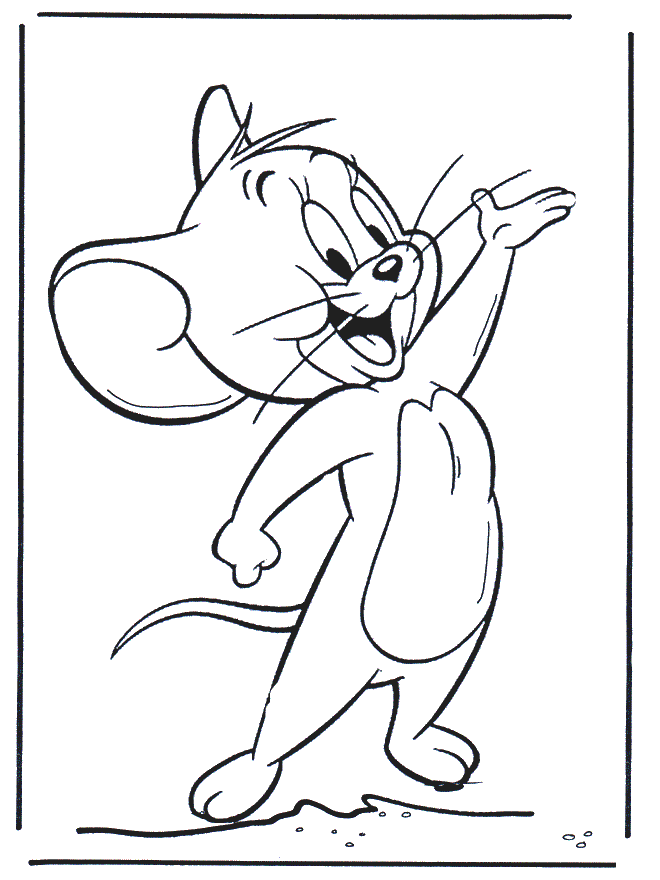 Tom And Jerry And Spike Coloring Pages | Free Coloring pages