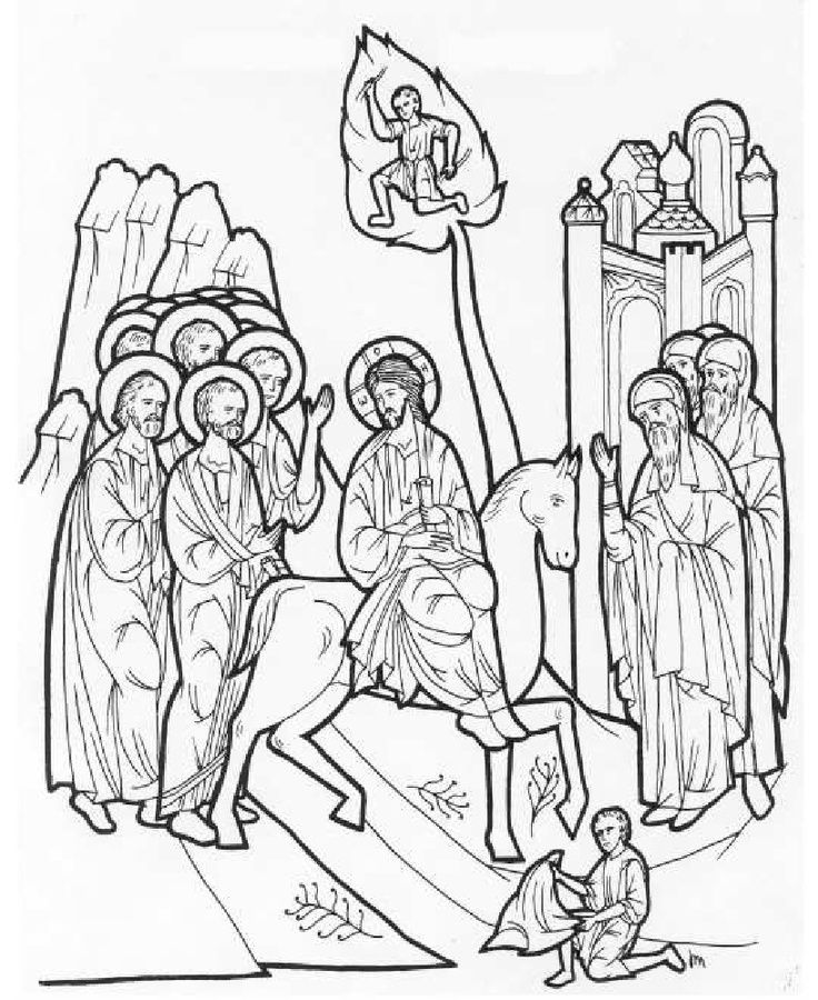 Coloring pages for Great Lent | Catholic Coloring Pages