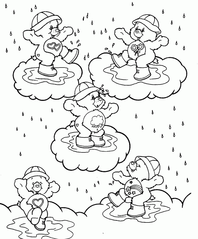 Care Bear Coloring Book - Care Bear Coloring Pages : iKids 