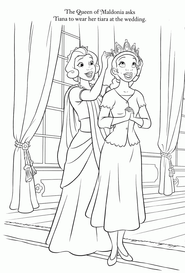 Download Disney Wedding Coloring Pages - Coloring Home