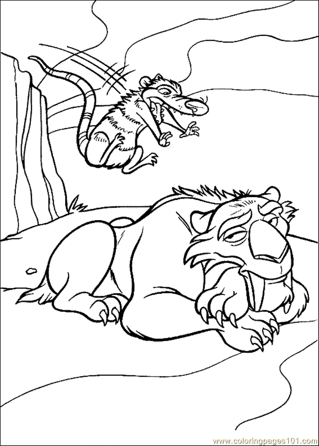 Coloring Pages Ice Age Coloring Page 11 (Cartoons > Ice Age 