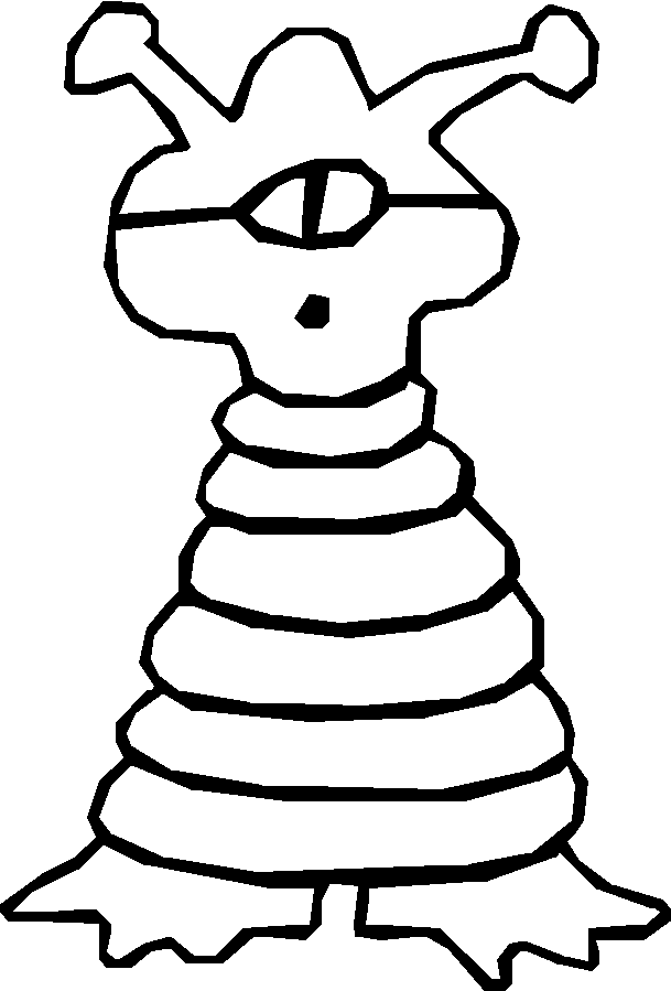 Aliens | Free Coloring Pages - Part 4