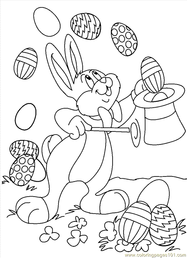 Coloring Pages Easter Coloring Pages05 (Holidays > Easter) - free 