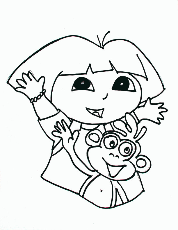 printable Dora coloring pages | Coloring Pages