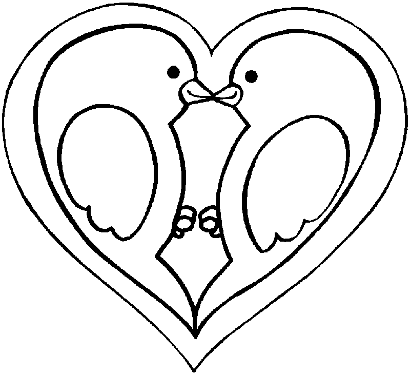 Valentine - 999 Coloring Pages