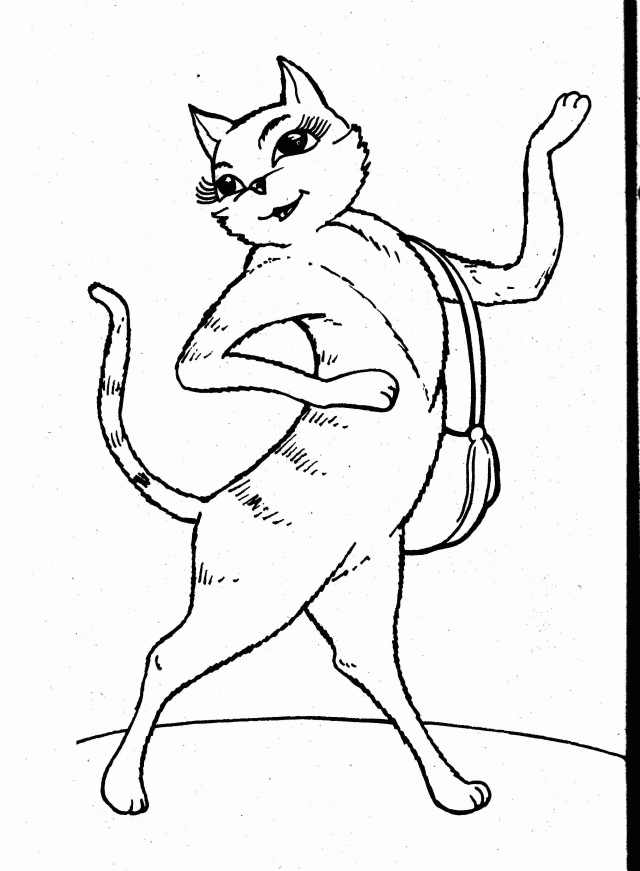Fashionista Cats Coloring Pages Coloring Pages 238399 Cat Coloring 