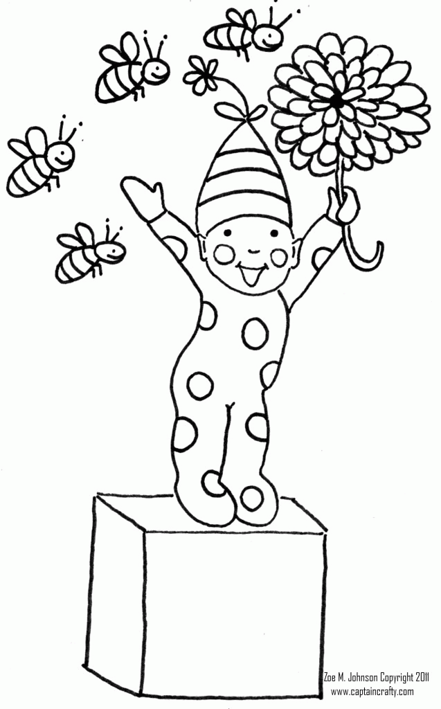 Elf Coloring Pages For Kids | Printable Coloring Pages