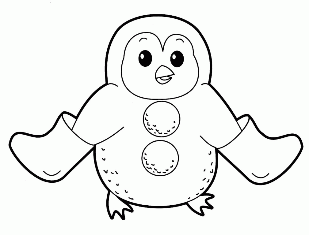 Free games for kids » Animals coloring pages for babies 137