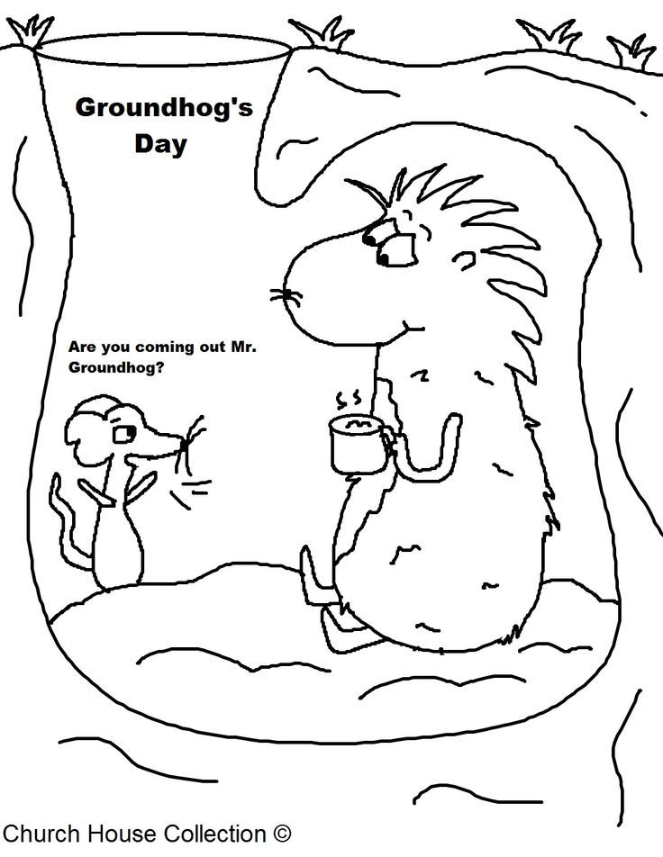 groundhog day printables - Google Search | Thème - Jour de la marmott…