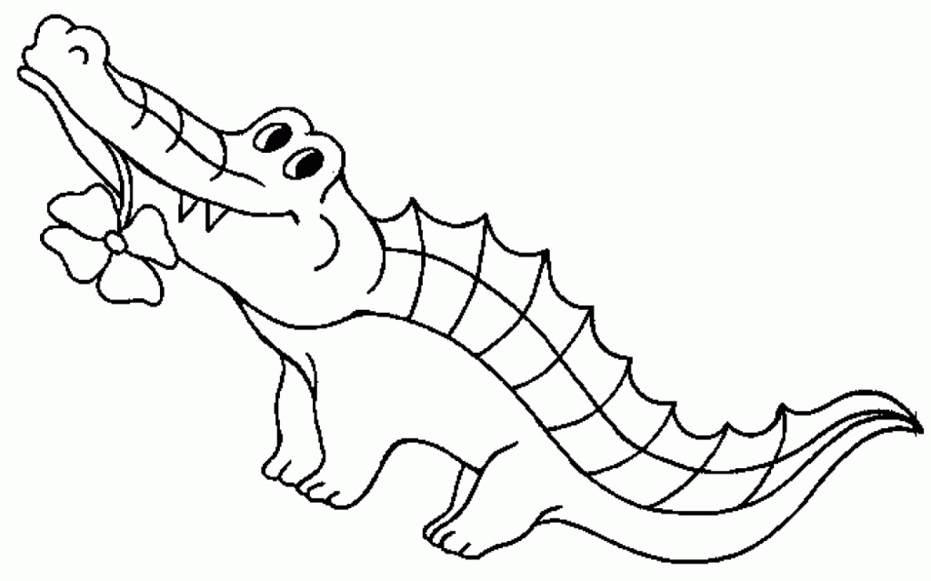 cartoon Crocodile Coloring Pages for kids | Best Coloring Pages