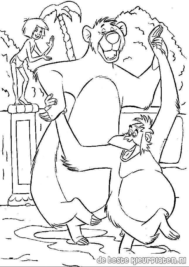Jungle Book coloring pages - Printable coloring pages