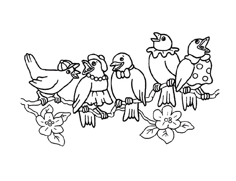 Birds | Free Printable Coloring Pages | Page 2