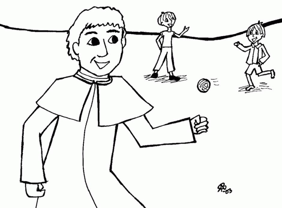 Free Catholic Coloring Pages - Coloring Home