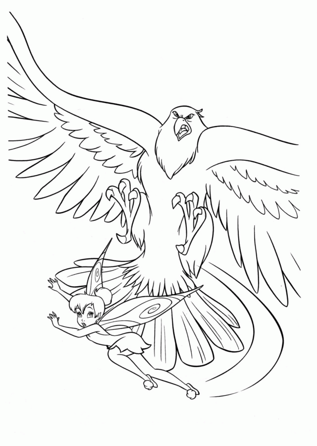 Coloring Pages Fabulous Tinkerbell Coloring Page Coloring Page 