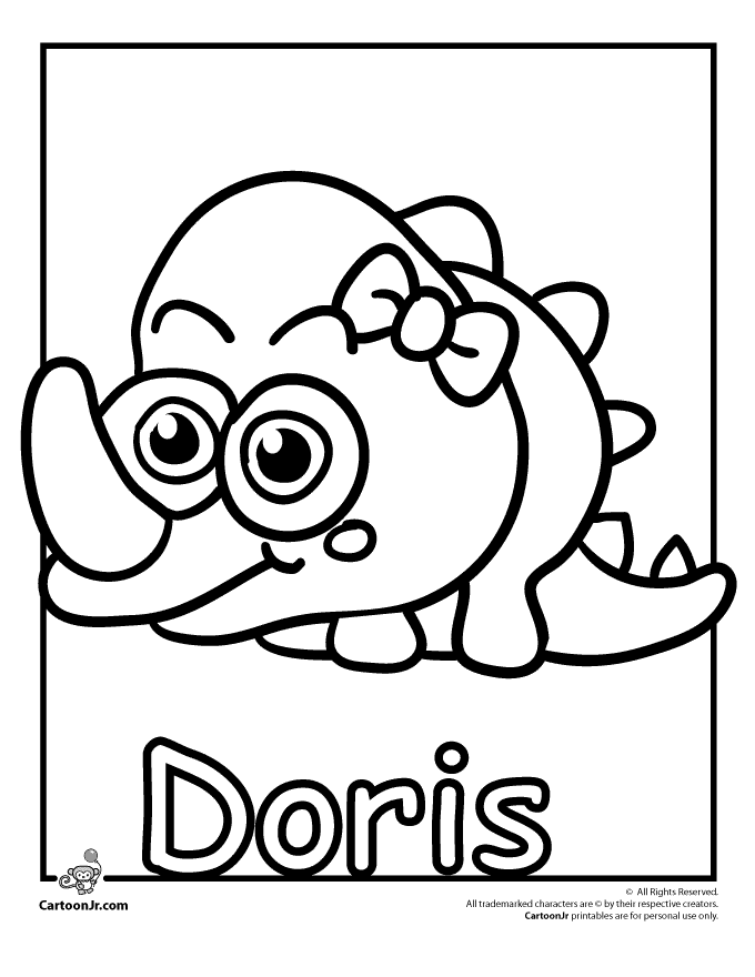 Pin Moshi Monsters Colouring Pages Moshlings - Coloring Home