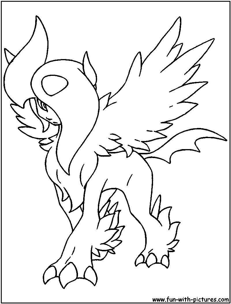 Coloring Pages Of Mega Pokemon - Coloring Page
