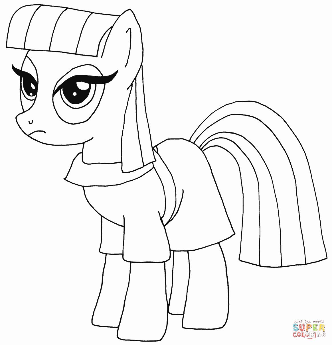 Pin by Lill-Charine Øvrum on Håndverk for barn | My little pony coloring,  Cartoon coloring pages, My little pony rarity