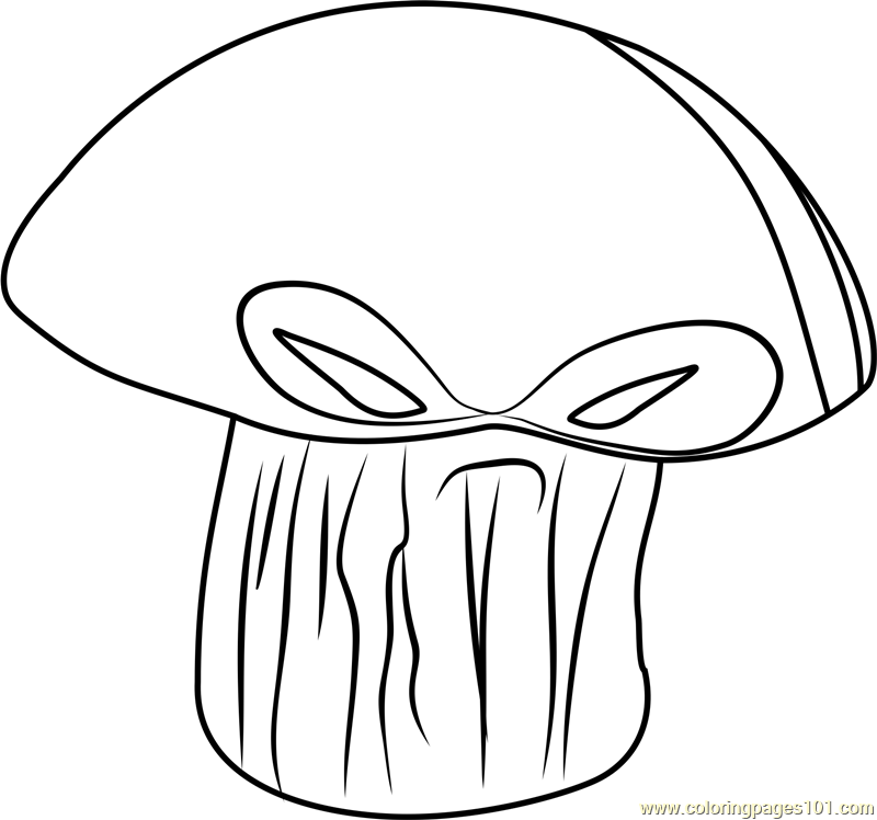 Doom-shroom Coloring Page for Kids - Free Plants vs. Zombies Printable Coloring  Pages Online for Kids - ColoringPages101.com | Coloring Pages for Kids
