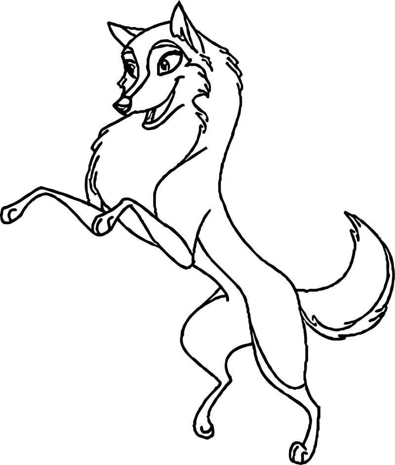 Balto Girl Wolf Joy Coloring Page | Animal coloring pages, Dog coloring page,  Coloring pages