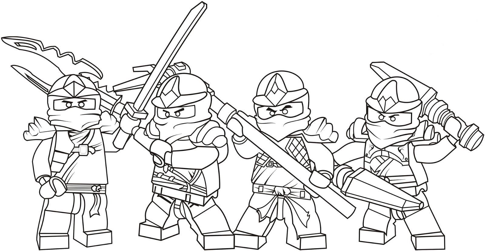 Kids Ninjago Coloring Pages | Cartoon Coloring pages of ...