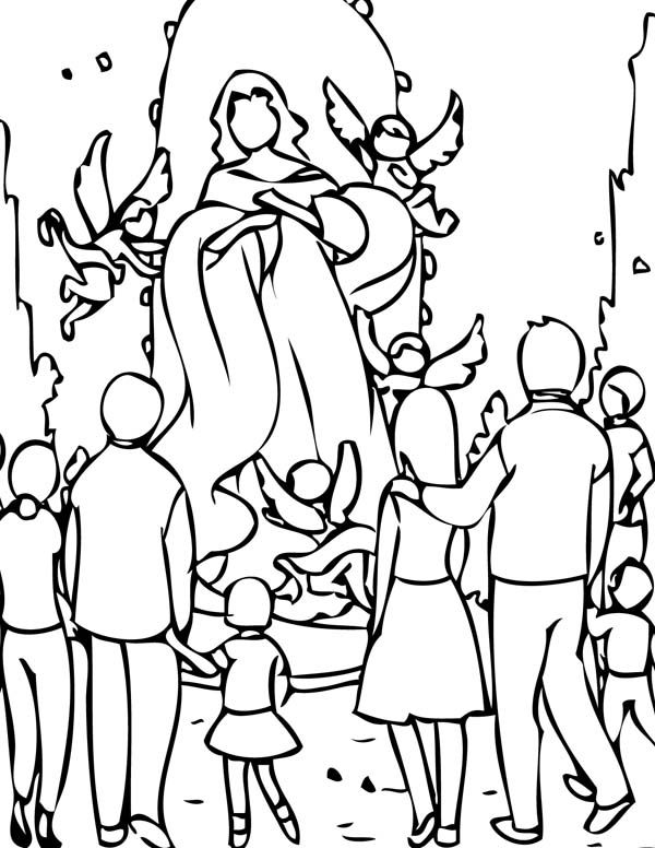 All Saints Day Coloring PictureColoring Danning