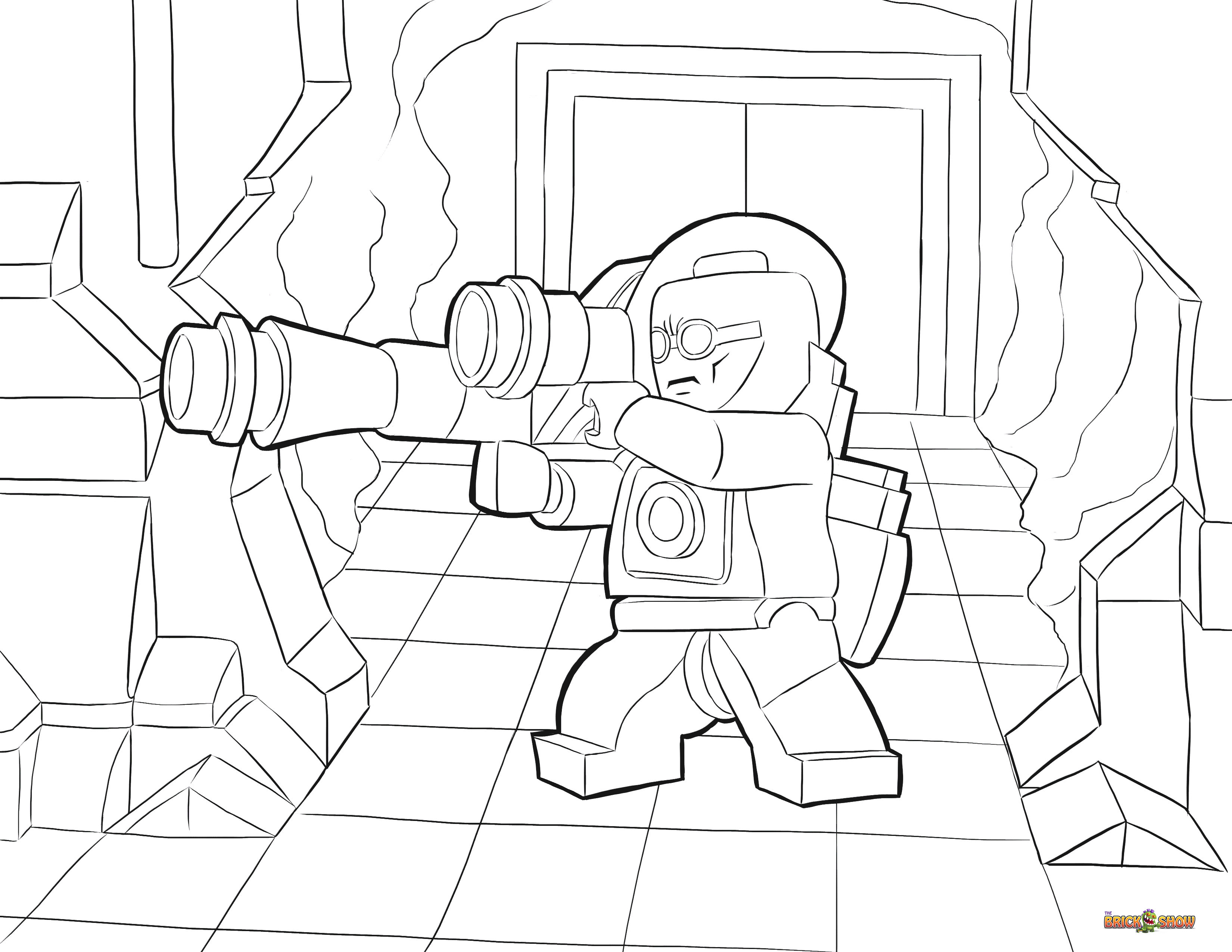 Lego Dc Superheroes Coloring Pages Coloring Home