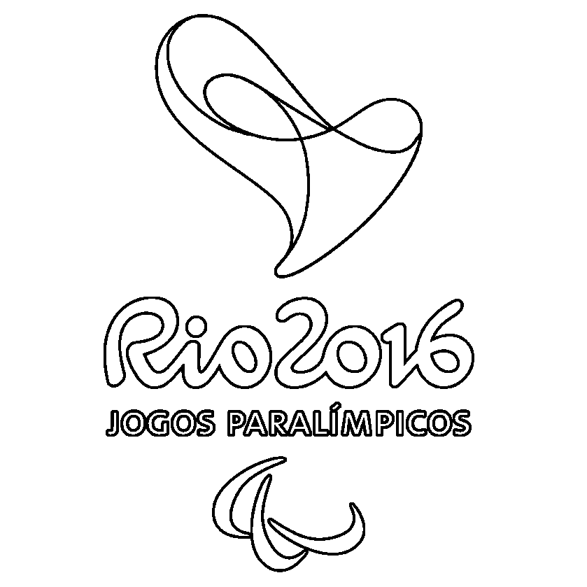 Rio 2016 Paralympics Logo Coloring Page