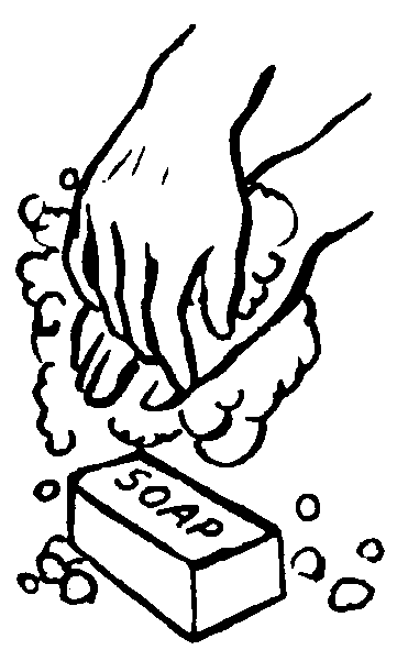 Download Washing Hands Coloring Page Coloring Home