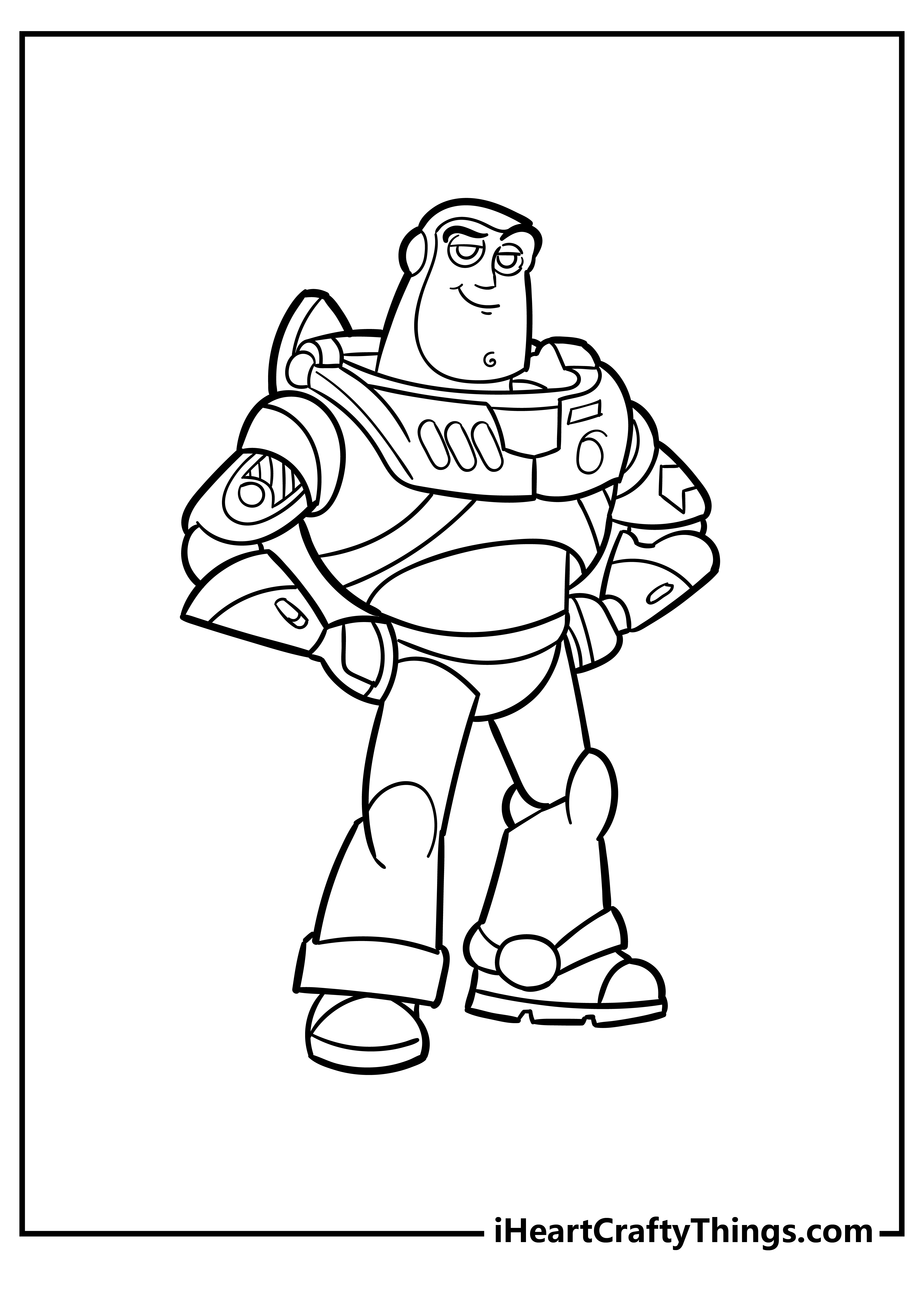 Printable Buzz Lightyear Cartoon Coloring Pages (Updated 2023)