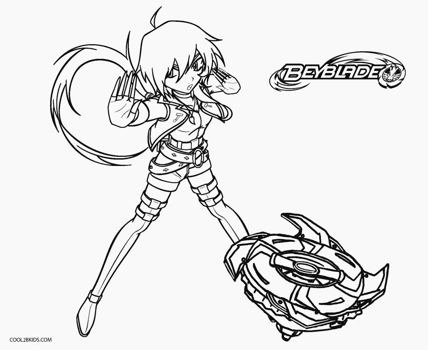 Free Printable Beyblade Coloring Page For Kids - Coloring Home