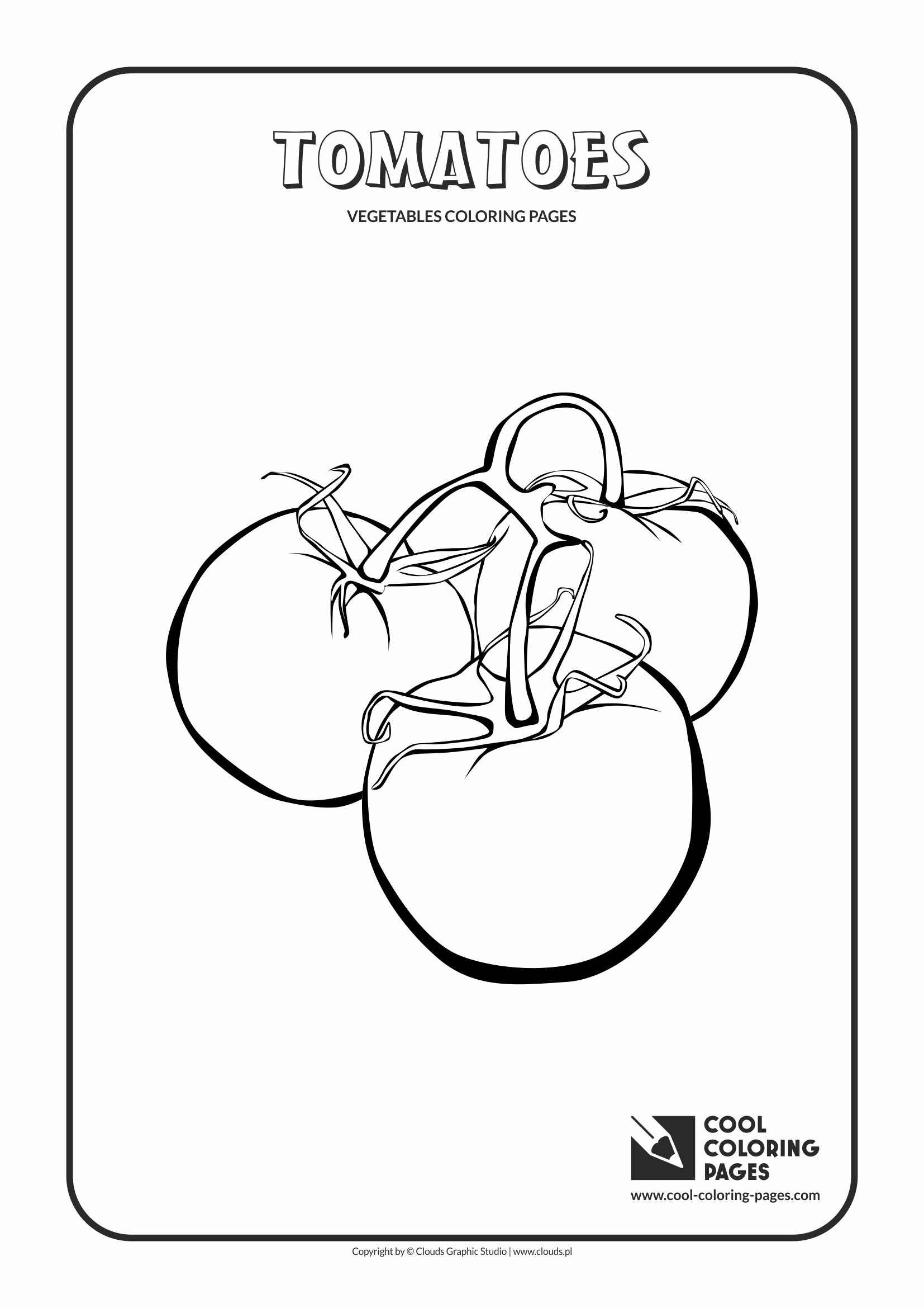 Cool Coloring Pages Tomatoes coloring page - Cool Coloring Pages ...