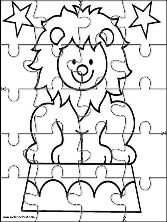 Kids Coloring Pages Puzzles - Coloring Home