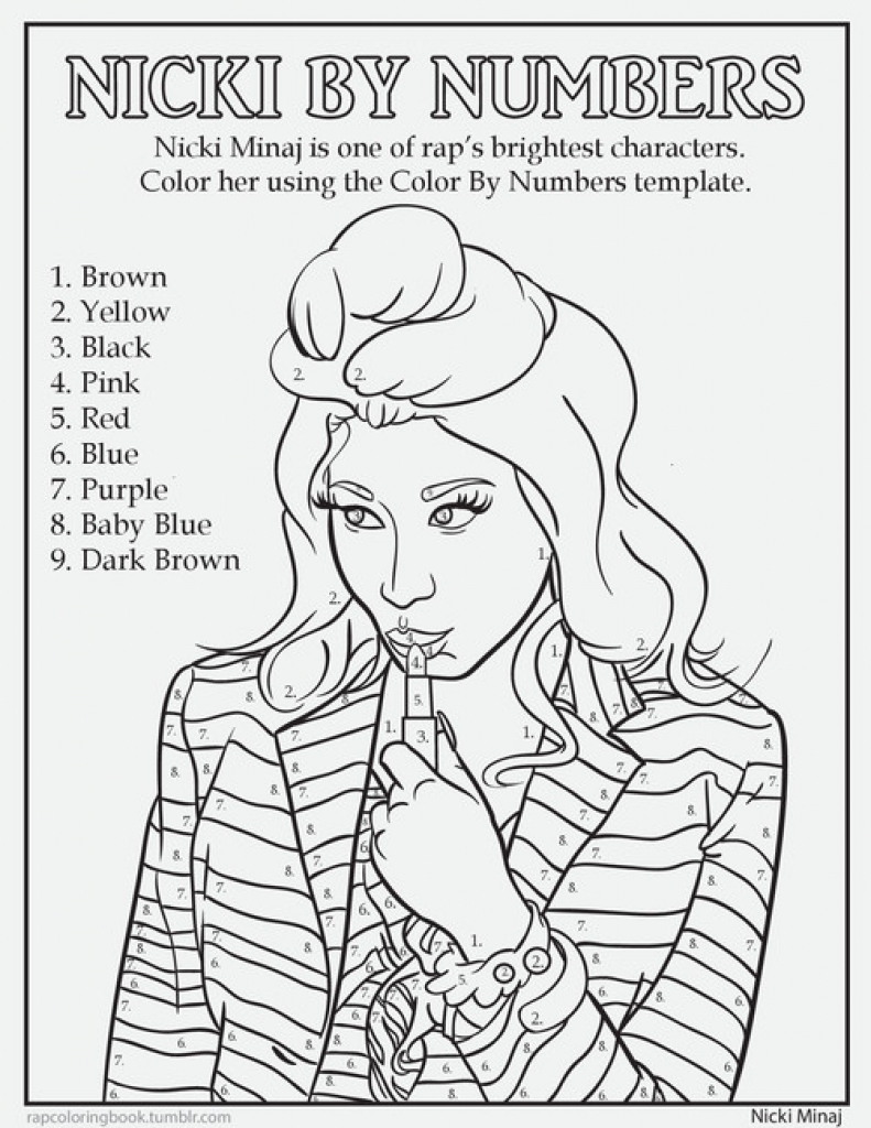 Coloring Pages : Coloring Pages Difficult Color By Number ...