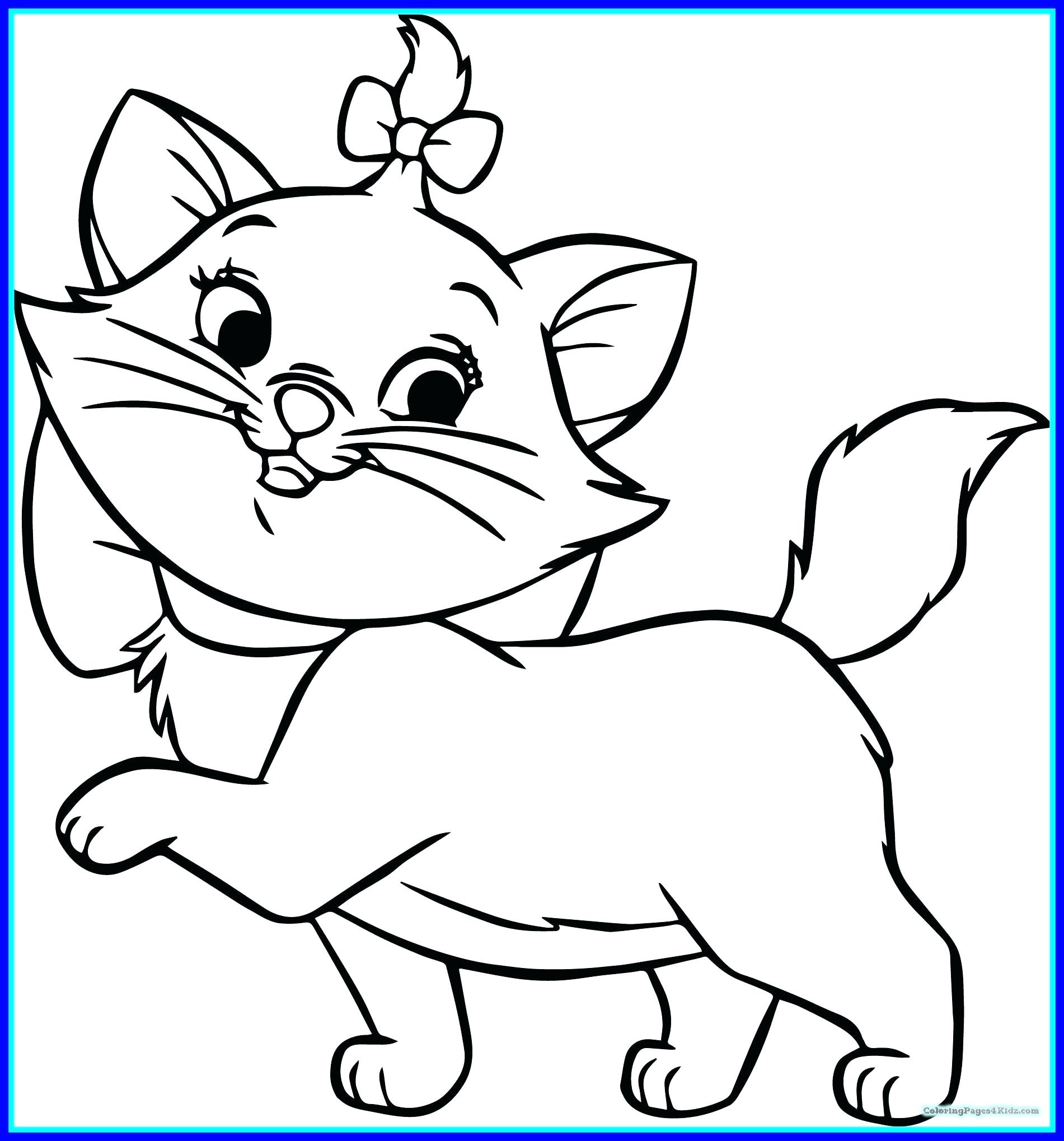 Cute Kittens Coloring Pages   Coloring Home