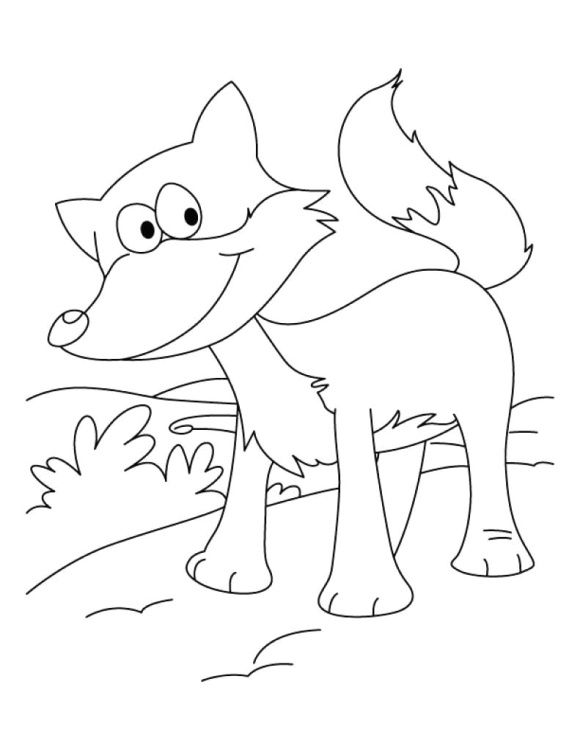 Fox in Socks Coloring Page | Free printable coloring pages ...