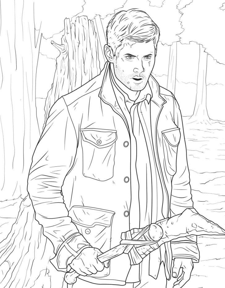Coloring pages ideas : Supernatural Coloring Pages The ...
