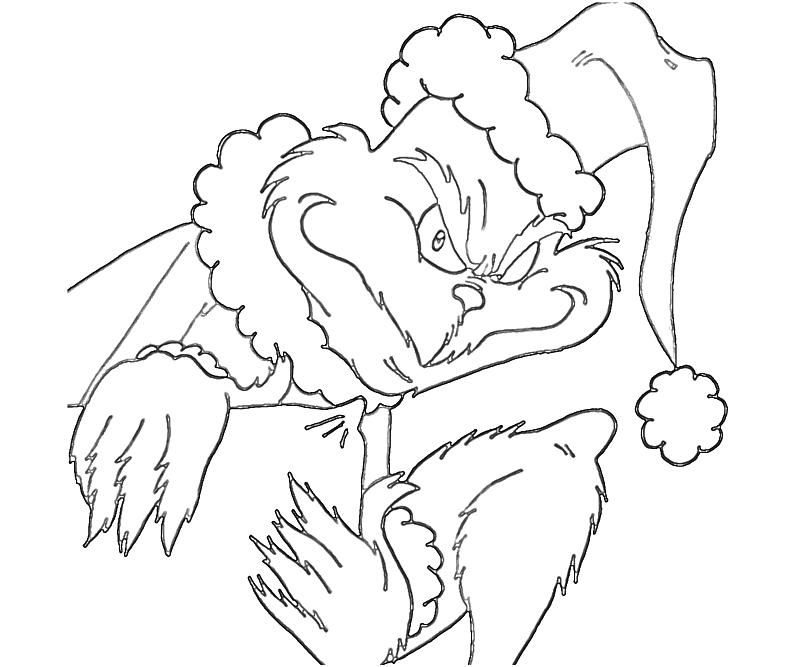 the grinch coloring pages  coloring home