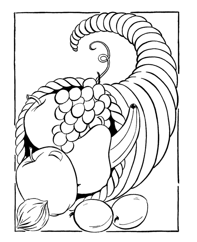 Bible Printables: Thanksgiving Scenes and Fun Coloring pages ...