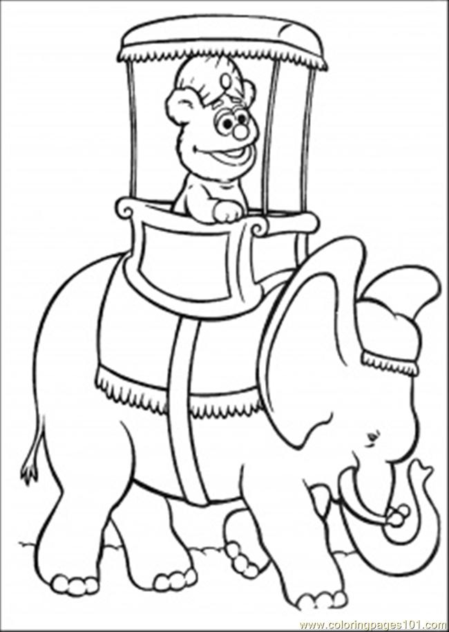 Ing An Elephant Coloring Coloring Page for Kids - Free Elephant Printable Coloring  Pages Online for Kids - ColoringPages101.com | Coloring Pages for Kids