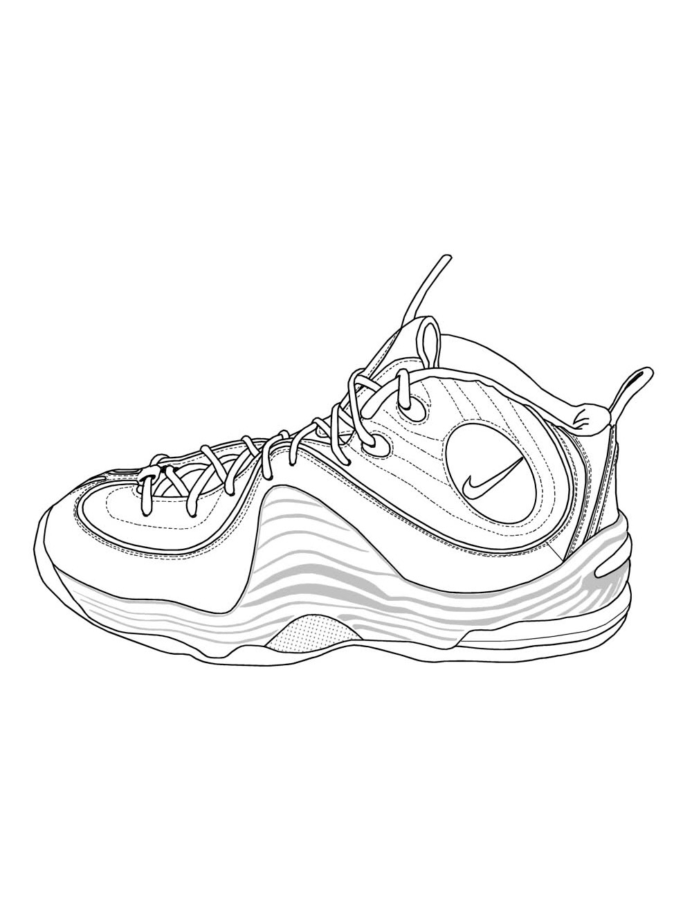 Free Nike coloring pages. Download and print Nike coloring pages