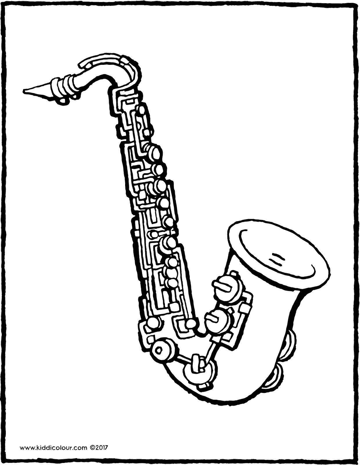 saxophone - kiddicolour