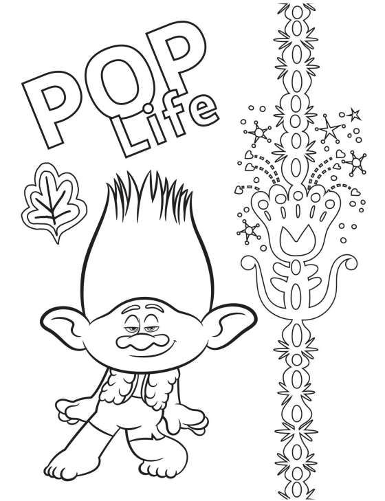 Free Printable Trolls World Tour Party Pack With Activity & Coloring Pages